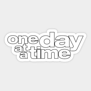 One Day at a Time - basic logo - netflix Sticker